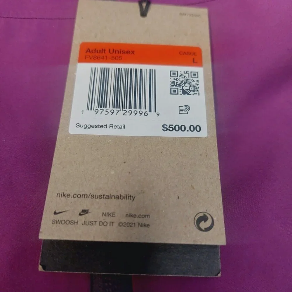 Nike ACG Mens L Jacket Misery Ridge Storm-FIT ADV Gore-Tex Loose Fit Purple - Picture 2 of 9